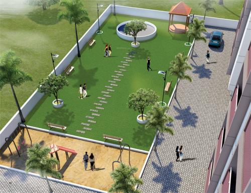  shriram-residency Landscape Garden and Tree Planting