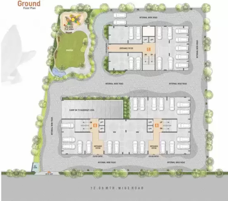  palash prime Tower A Cluster Plan