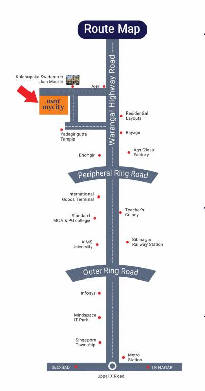  my city go ranch Location Plan