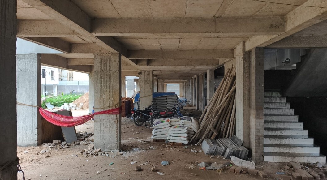  shree kapileshwar dwelling Construction Status Sept 25