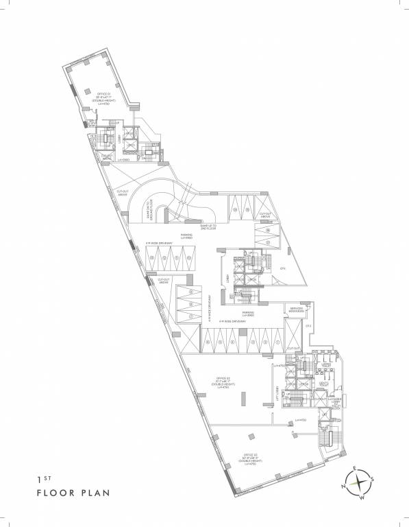  the sky lake Cluster Plan