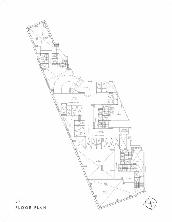  the sky lake Cluster Plan