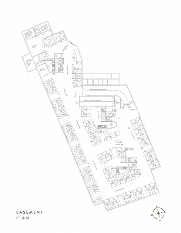  the sky lake Cluster Plan