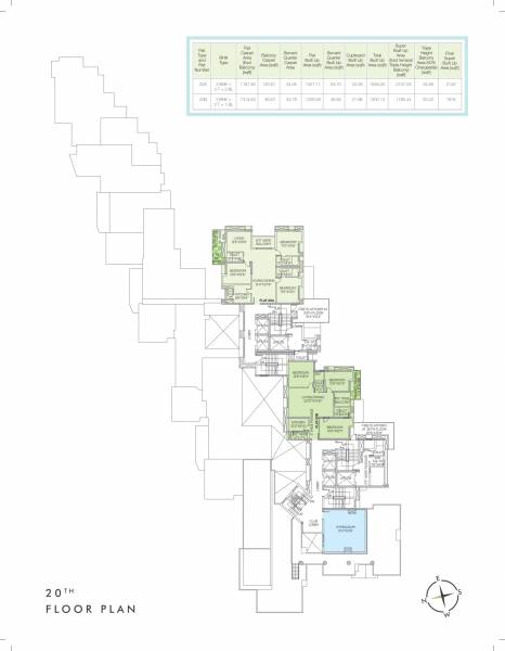  the-sky-lake Cluster Plan