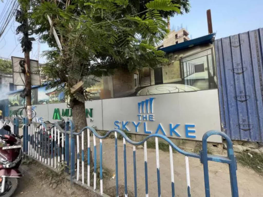  the sky lake Construction Status Oct 23