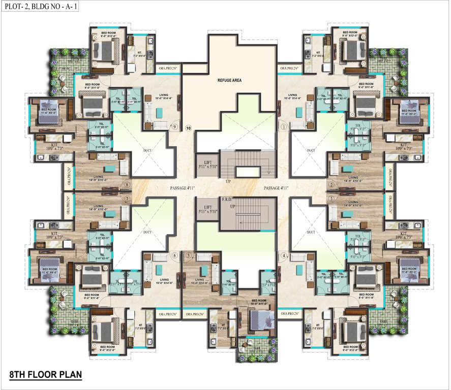  millennium city phase i 1 Cluster Plan
