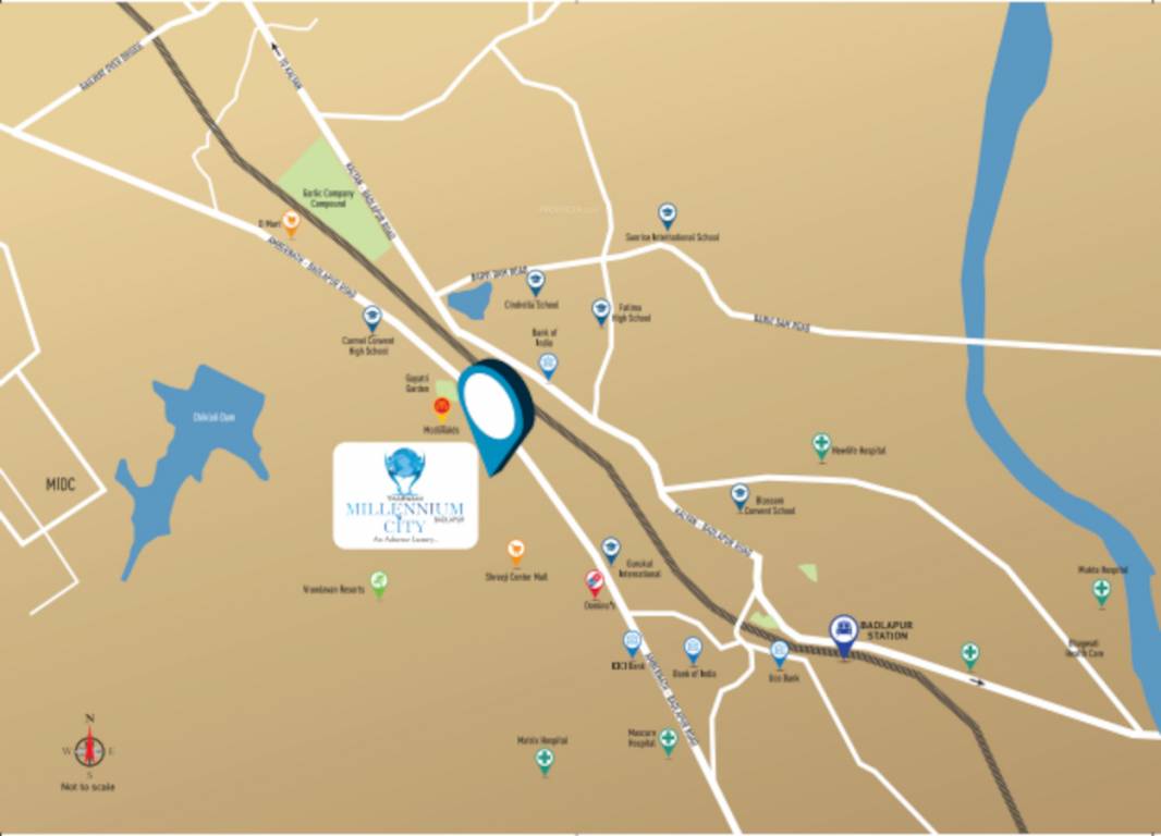  millennium city phase i Location Plan