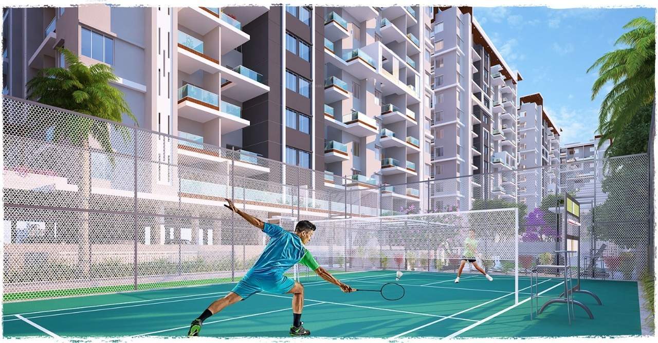  yuva building d Badminton Court