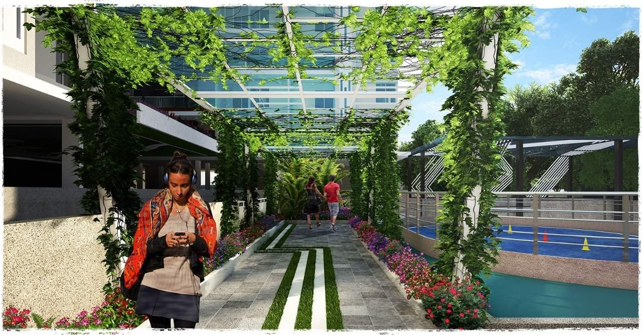  yuva building d Paved Compound