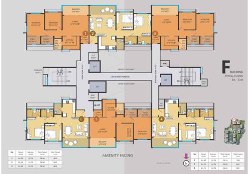  7-plumeria-drive-phase-2 F Bldg Cluster Plan