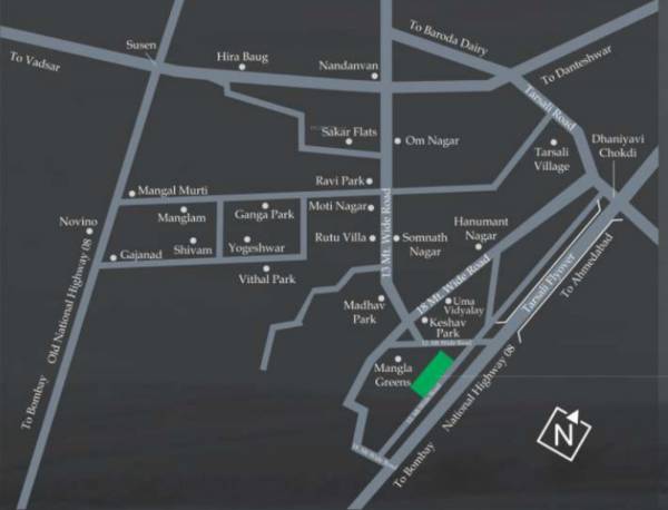  shree-siddheshwar-habitat Location Plan