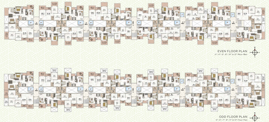  anandvan housing complex Wing A Cluster Plan