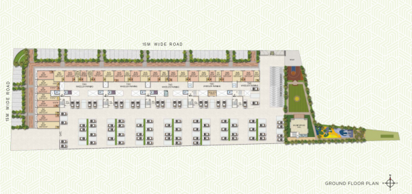  anandvan-housing-complex Wing A Cluster Plan
