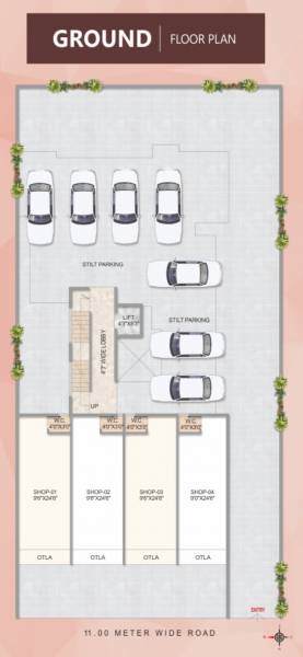  s-m-palace Cluster Plan for ground Floor