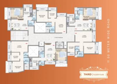  s-m-royal-avenue Cluster Plan for 3rd Floor