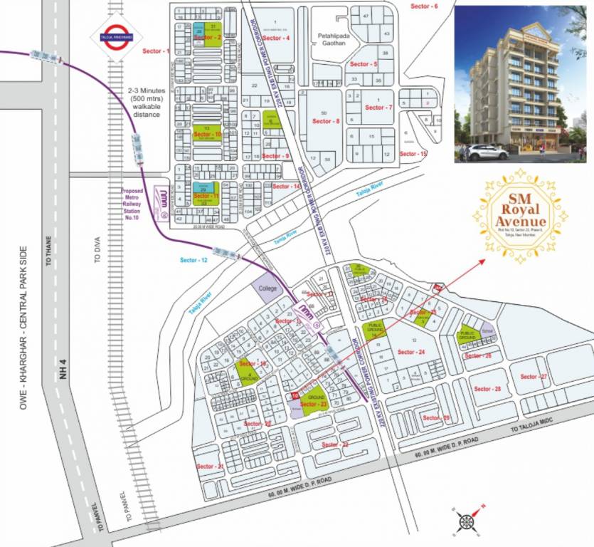  s m royal avenue Location Plan