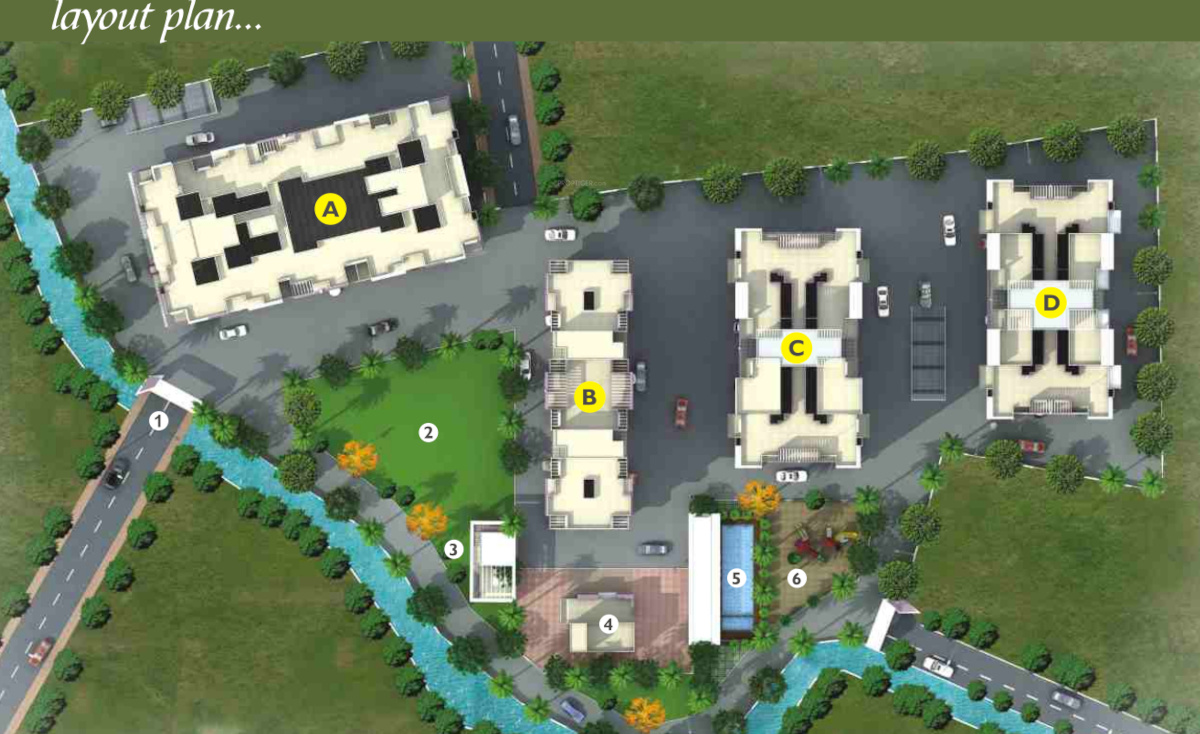  sumeru vrindavan srushti Layout Plan