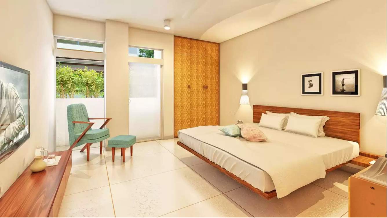  s 243 greater kailash i Bedroom