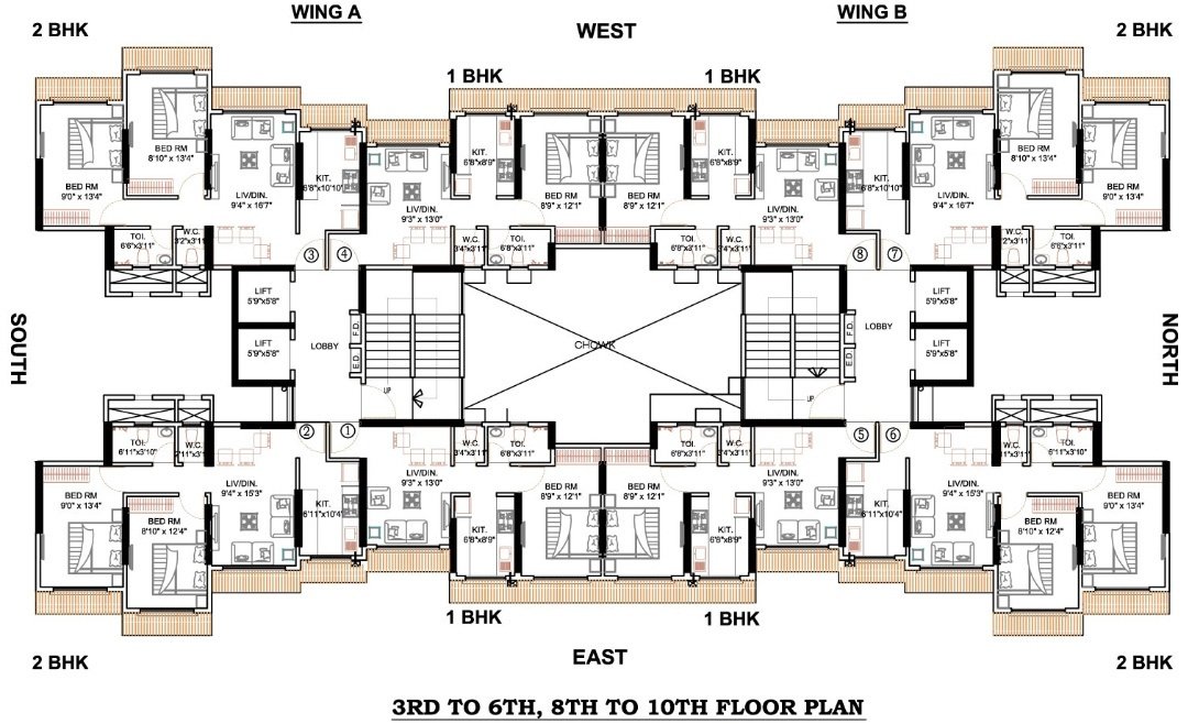  amberley tower Cluster Plan