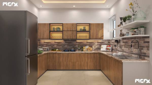 Kitchen golden-palms-villa Kitchen