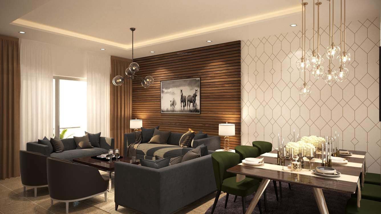  golden palms villa Living Area