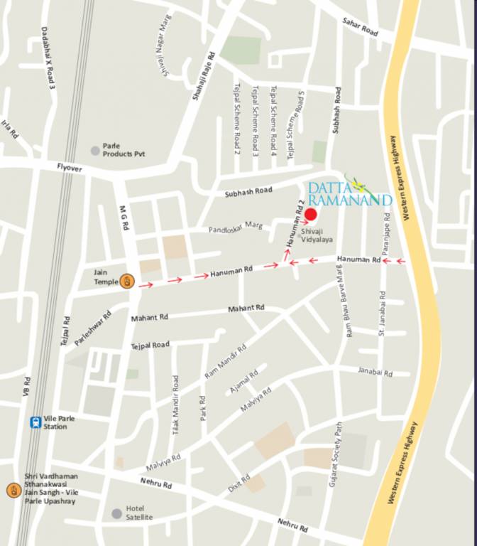  disha datta ramanand Location Plan