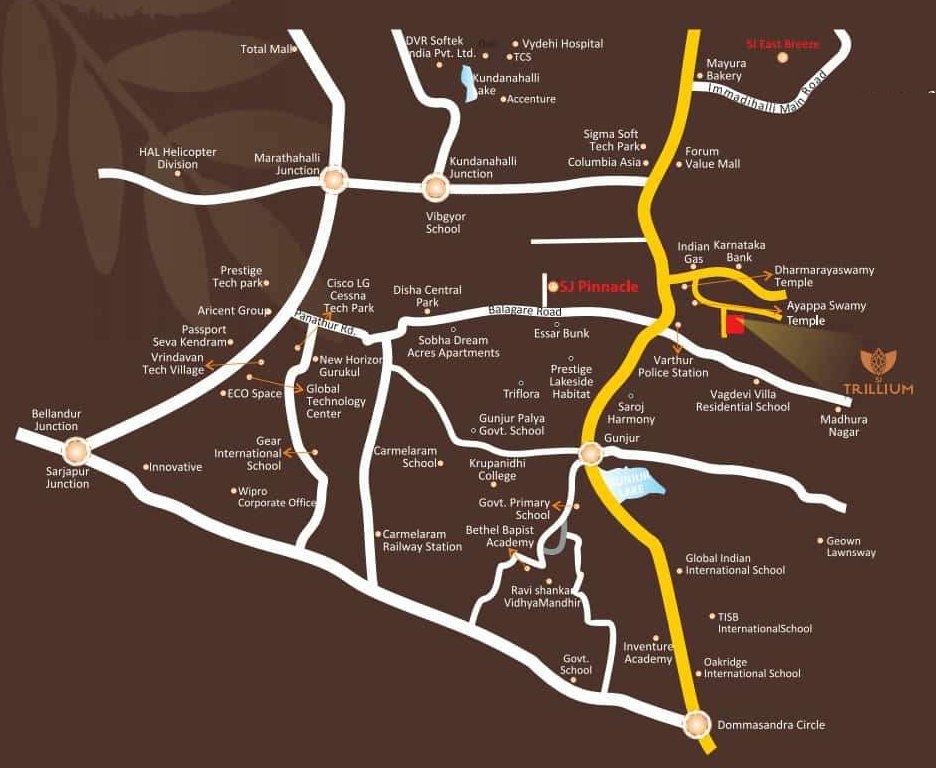  trillium Location Plan