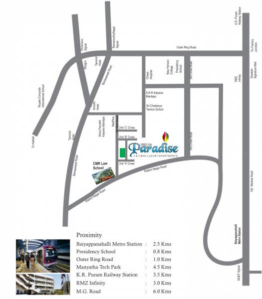  paradise Location Plan