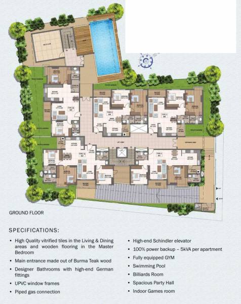  classe-i Classe I Cluster Plan For Ground Floor