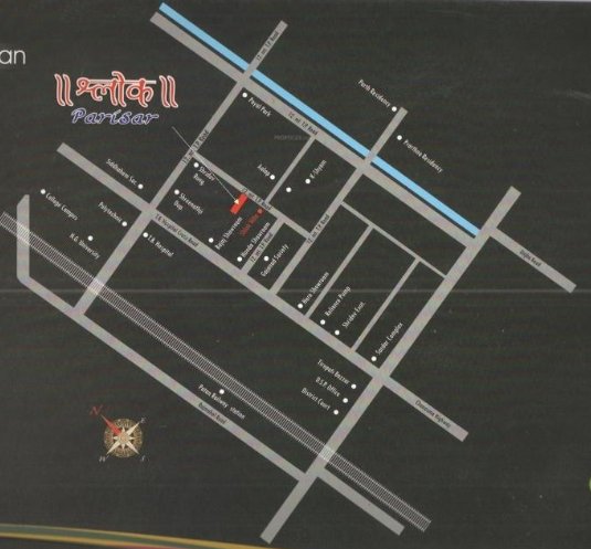  shlok parisar Location Plan