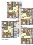 meridian-super-60 Cluster Plan For Typical Floor Plan