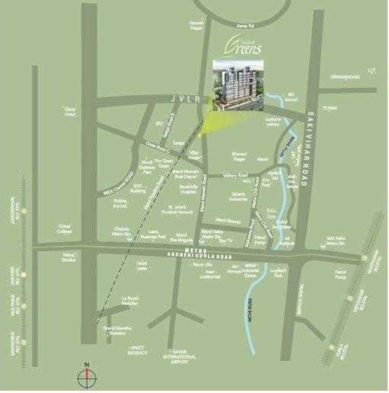  panchvati greens Location Plan