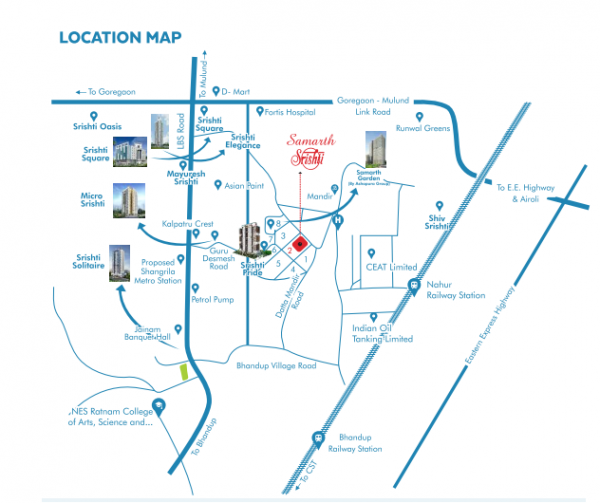  samarth Location Plan