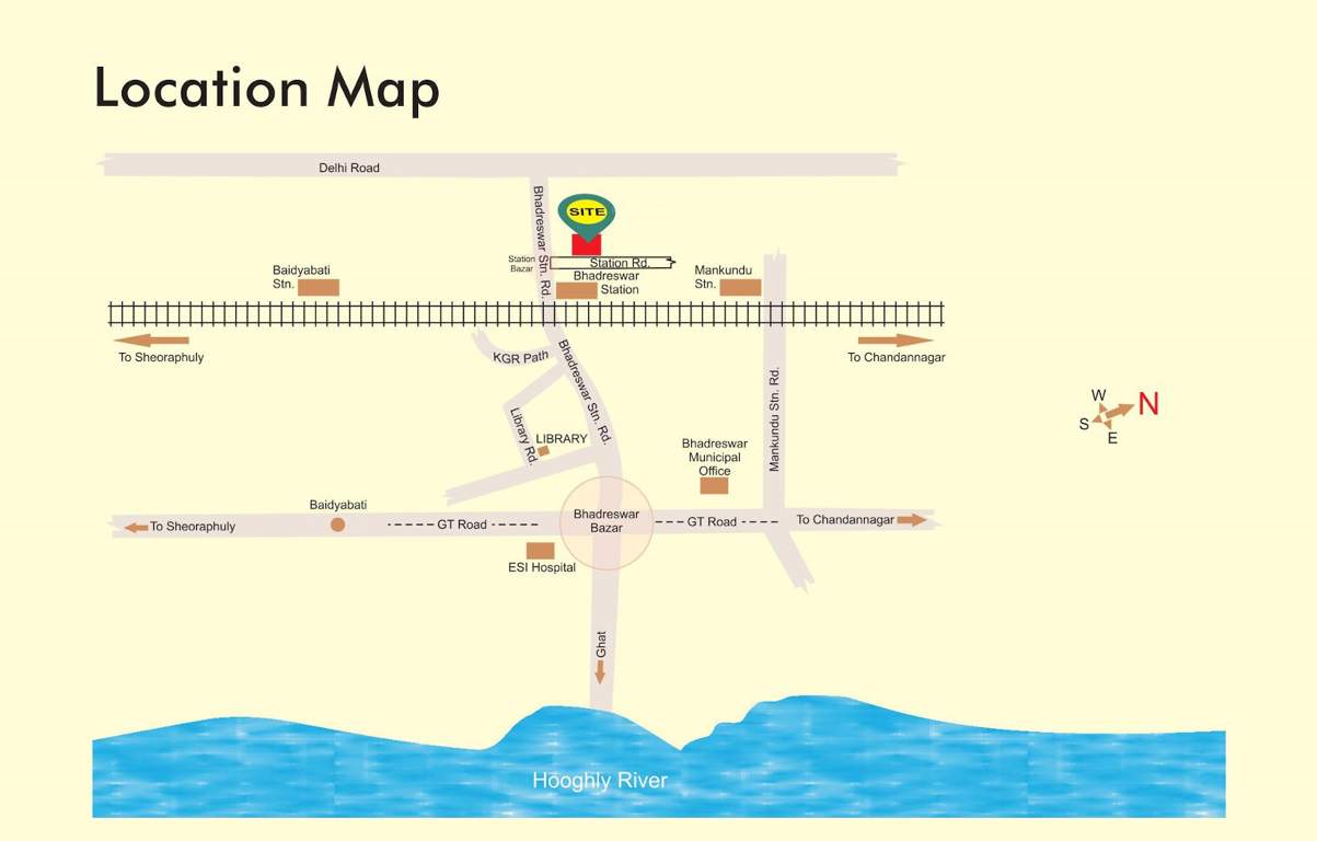  shakuntala Location Plan