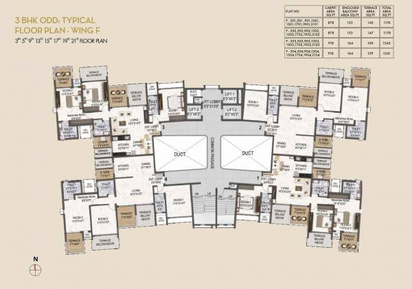 Building F Odd Cluster Plan gateway-phase-iii Building F Odd Cluster Plan