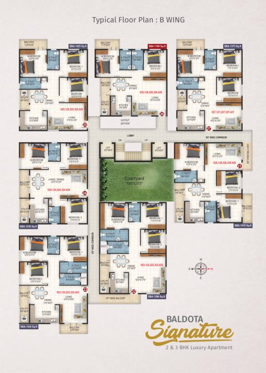  tranquil earth Cluster Plan