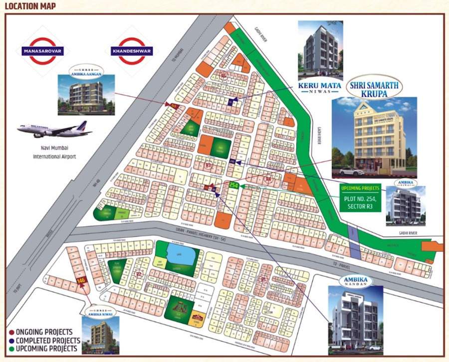 shri samarth krupa Location Plan