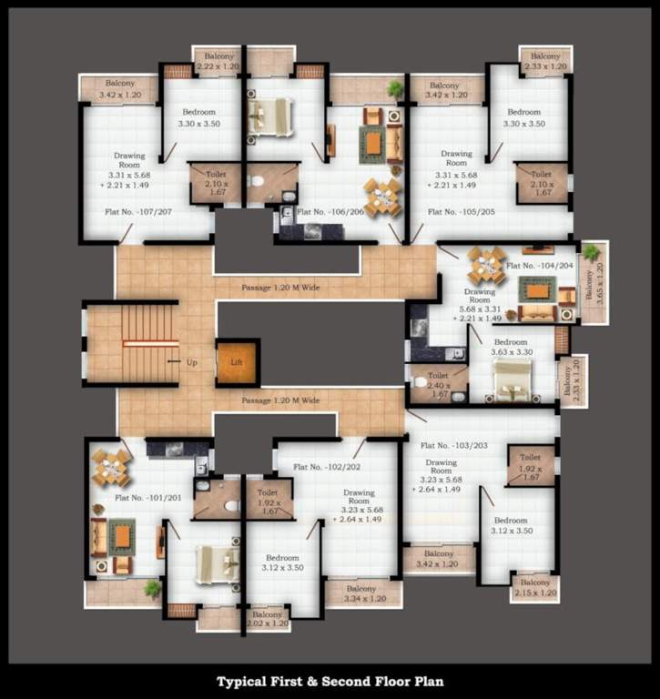  la fresco Cluster Plan