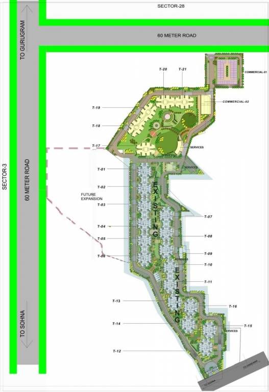  arawali homes 2 Layout Plan