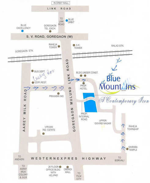  samarth-blue-mountains Location Plan