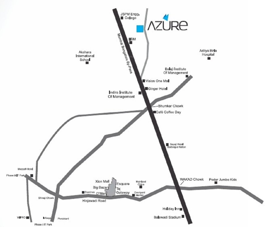  azure aster g and h Location Plan