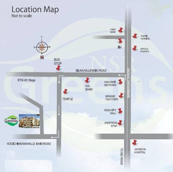  greens Location Plan