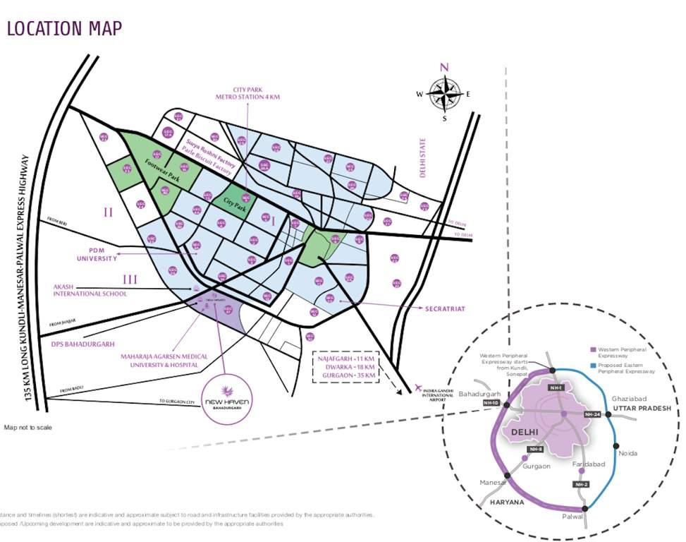  tata value homes new haven bahadurgarh Images for locationPlan