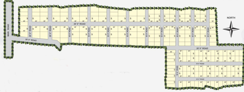  dream homes Layout Plan