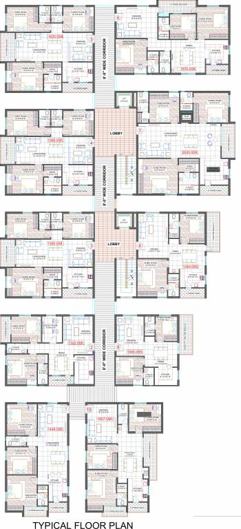  ananda urbansdale Cluster Plan