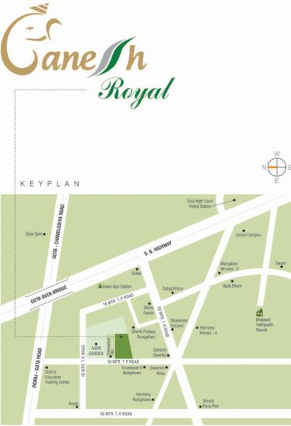  ganesh-royal Location Plan