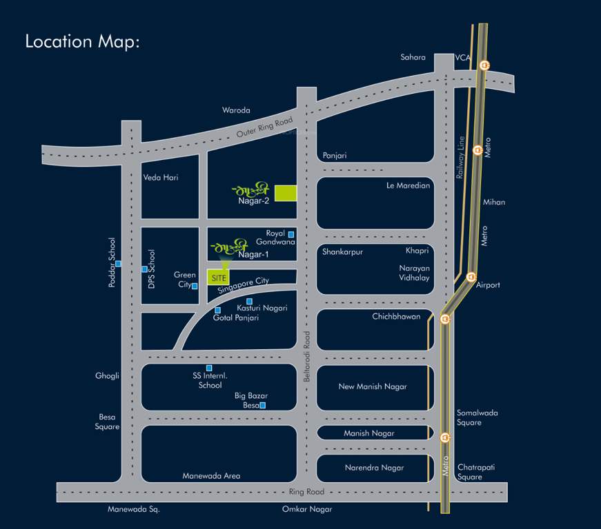  nagar 2 Location Plan