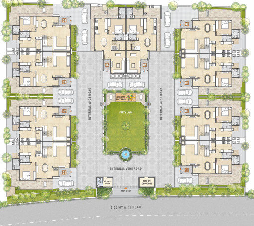  nirant Layout Plan