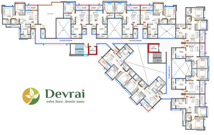  devarai Devarai Cluster Plan for 8th Floor