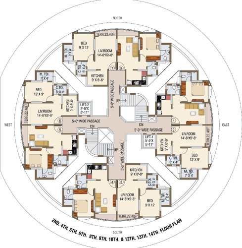  white-city M. Baria White City 1/2 Cluster Plan